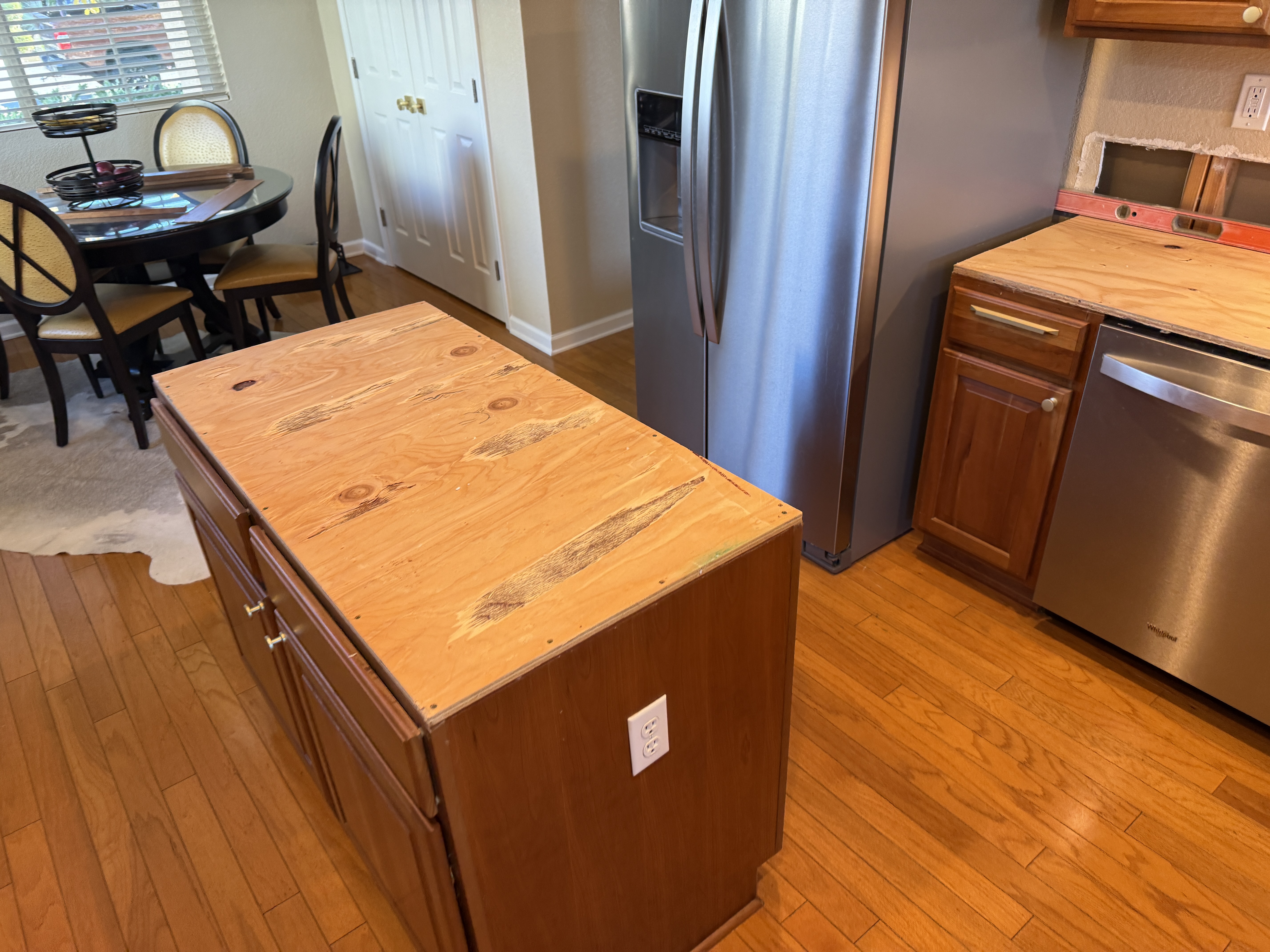 Before — Kitchen Countertop Transformation